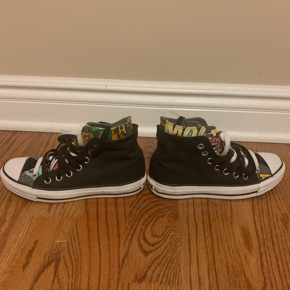 Converse Chuck Taylor Double Upper Mars Invasion Black 103077F UK4/US6/EU36.5 - Picture 2 of 7